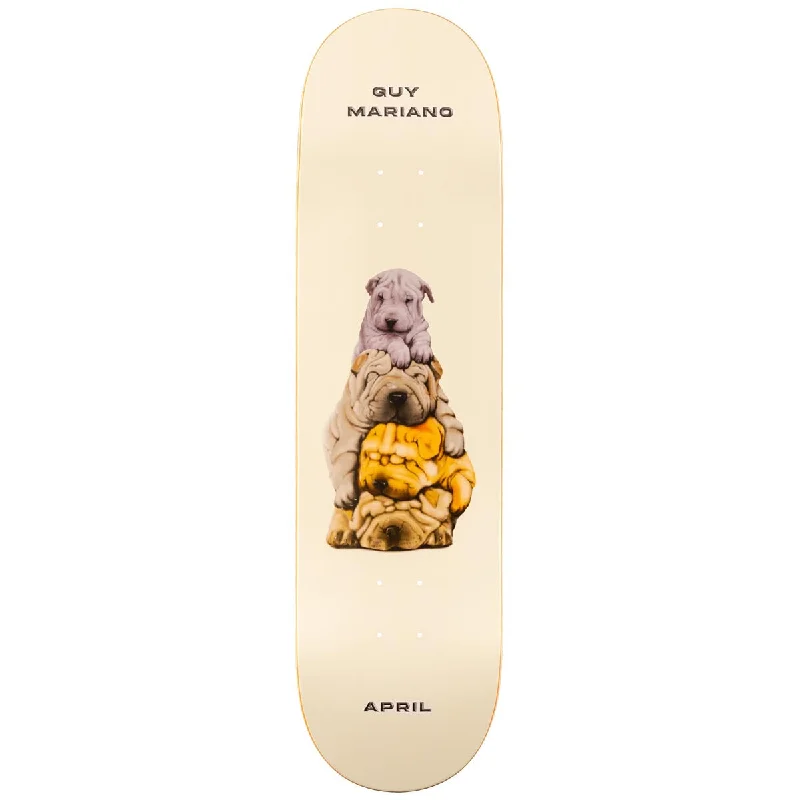 Custom Skateboard Deck for Smooth Rides-April Guy Mariano The Dogs Skateboard Deck - 8.38"