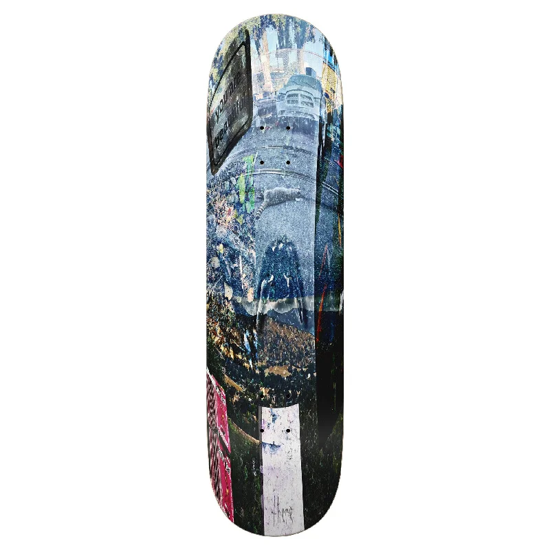 Custom Skateboard Deck with Lightweight Performance Features-There Circle Of Life Team Deck 8.25"