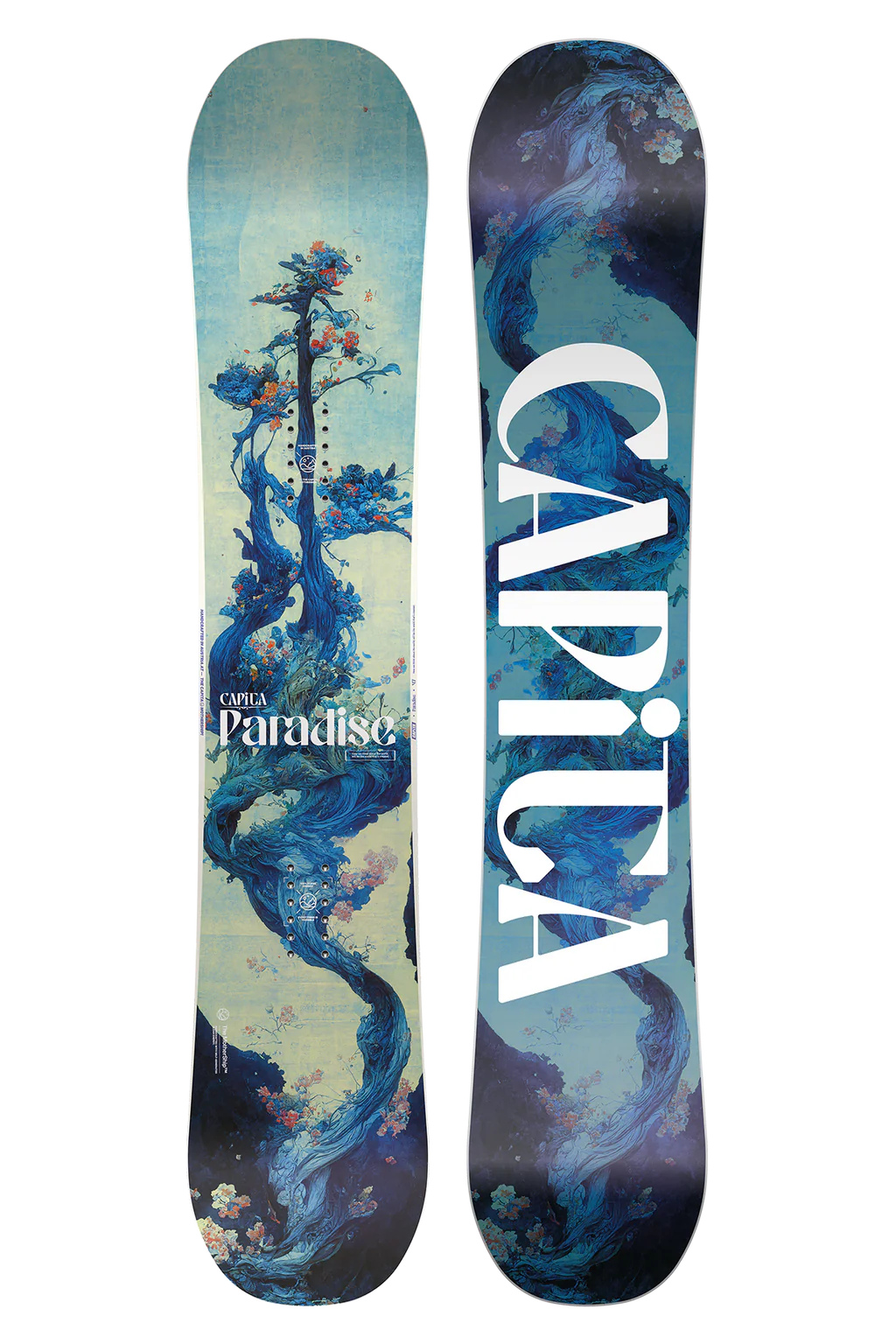 Custom Snowboard with Fast Acceleration and Control-Capita Womens Paradise Snowboard 2025 - 147cm