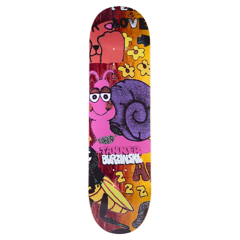 Custom Skateboard Deck with Modern Graphics-WKND Slime Burzinski Deck 8.5" MC