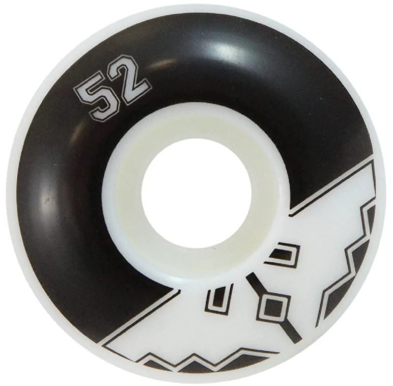 Custom Skateboard Wheels for Ultimate High-Speed Performance-Fracture Uni Classic 52mm 100A Skateboard Wheels - Black