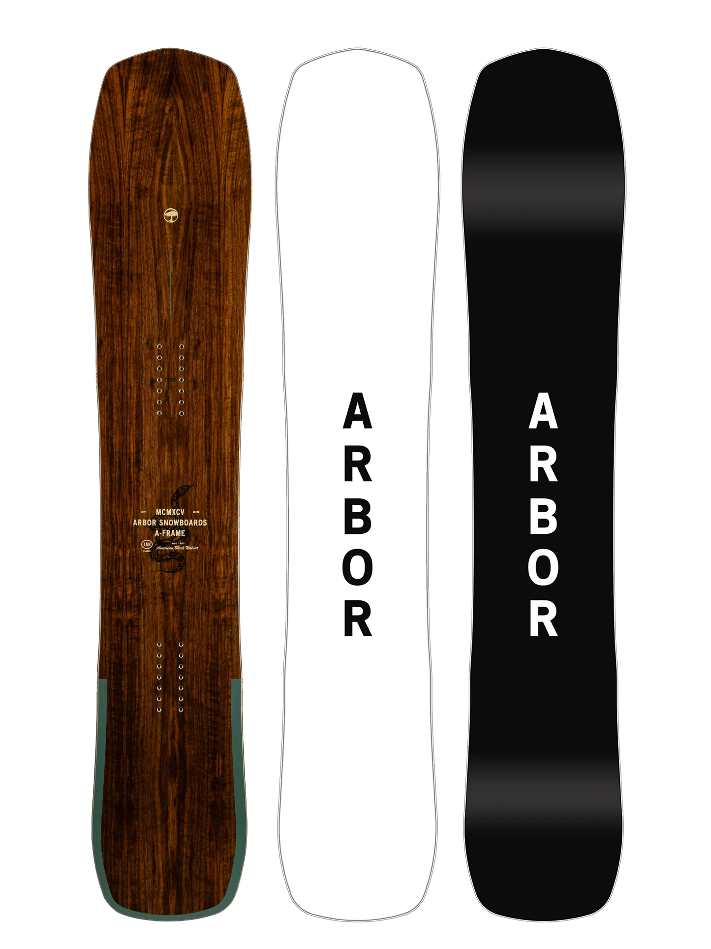 Custom Snowboard for Powder and Mixed Snow Conditions-2025 A-Frame | Asst. Sizes