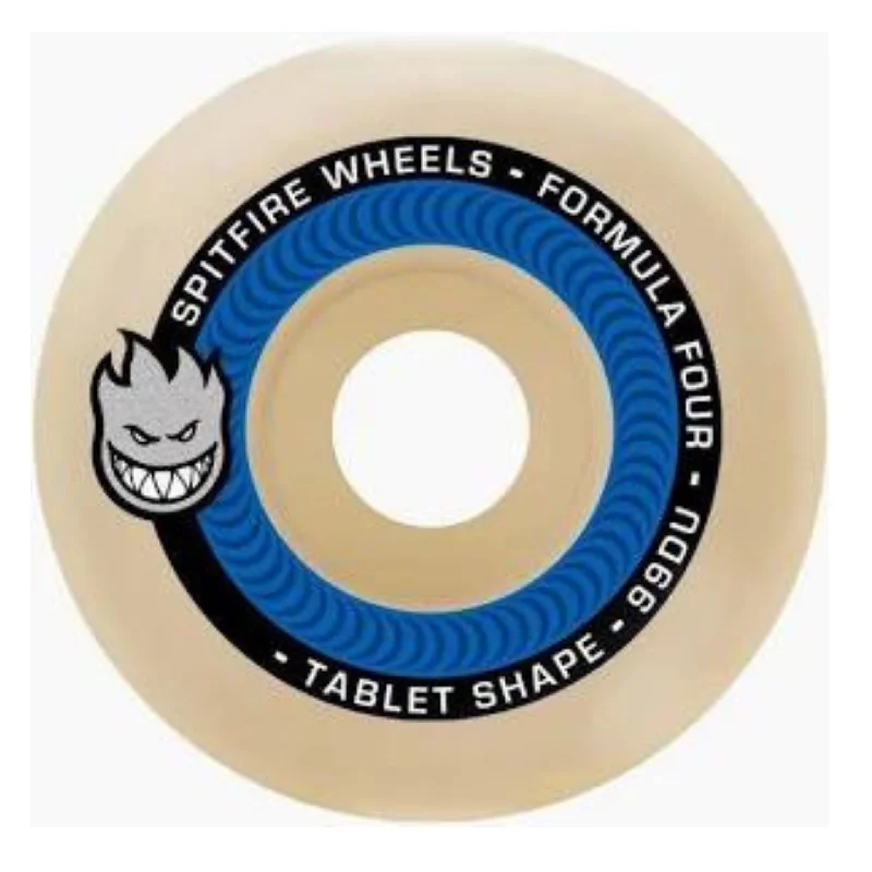 Custom Skateboard Wheels for Professional Rides and Jumps-Spitfire Formula Four Tablets 53mm 99a