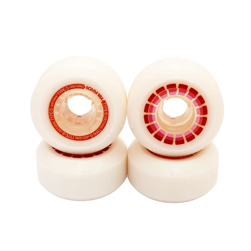 Custom Skateboard Wheels for Beginners-Type-S - Original Skateboard Wheels 60mm 98a