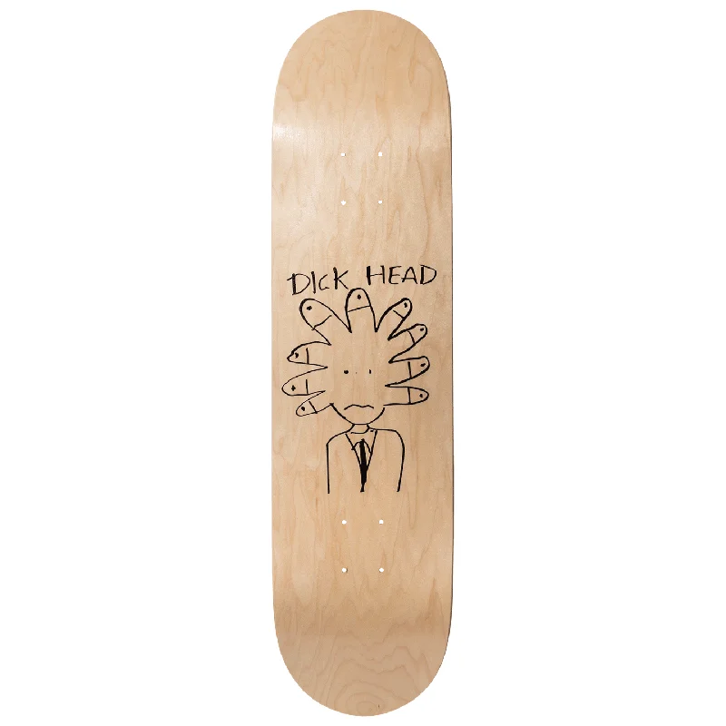 Custom Skateboard Deck with Short Length for Street Tricks-Dick Head by Paul McCarthy