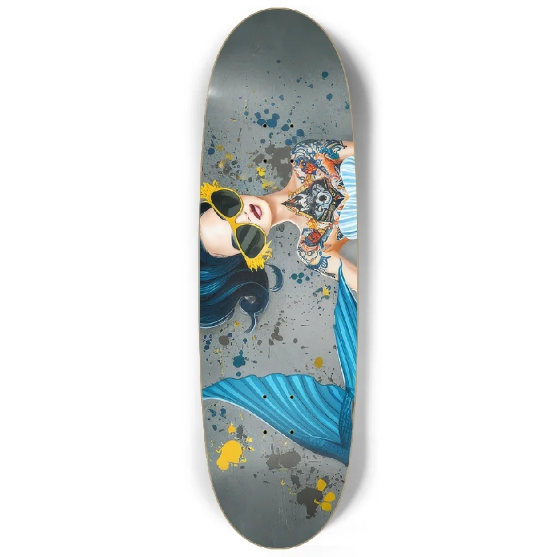 Custom Skateboard Deck with Enhanced Deck Pop-SkateMer Skateboard