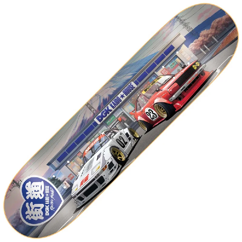 Custom Skateboard Deck with Enhanced Tail for Better Flicks-DGK x Kaido House Konbini Deck 8.25"