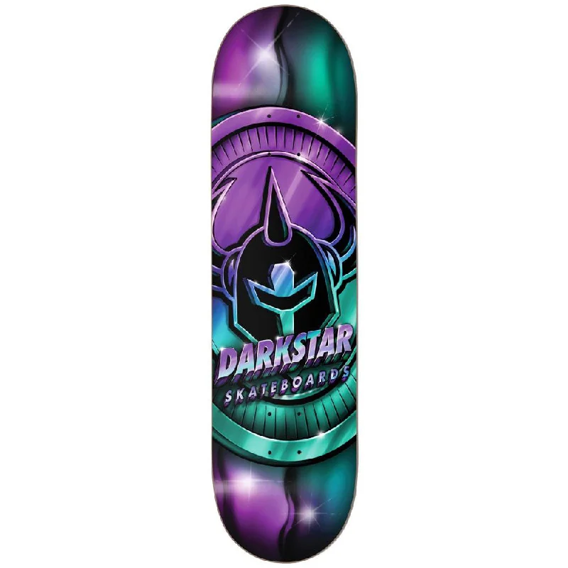 Custom Skateboard Deck with High-Quality Laminates-Darkstar Anodize Hyb Purple Aqua 8.0 - Skateboard Deck