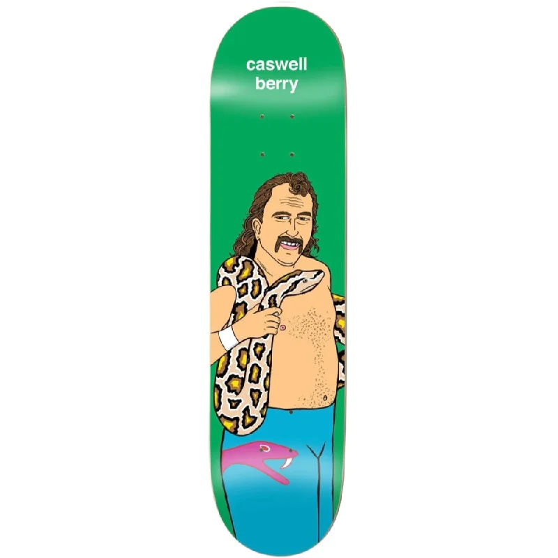 Custom Skateboard Deck with a Pop-Centered Shape-Enjoi Berry Body Slam R7 Green 9.0 - Skateboard Deck