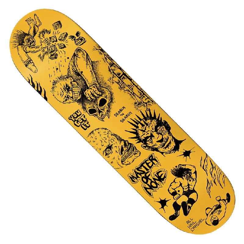 Custom Skateboard Deck with Light and Fast Response-Baker Tyson Peterson Black Book Deck