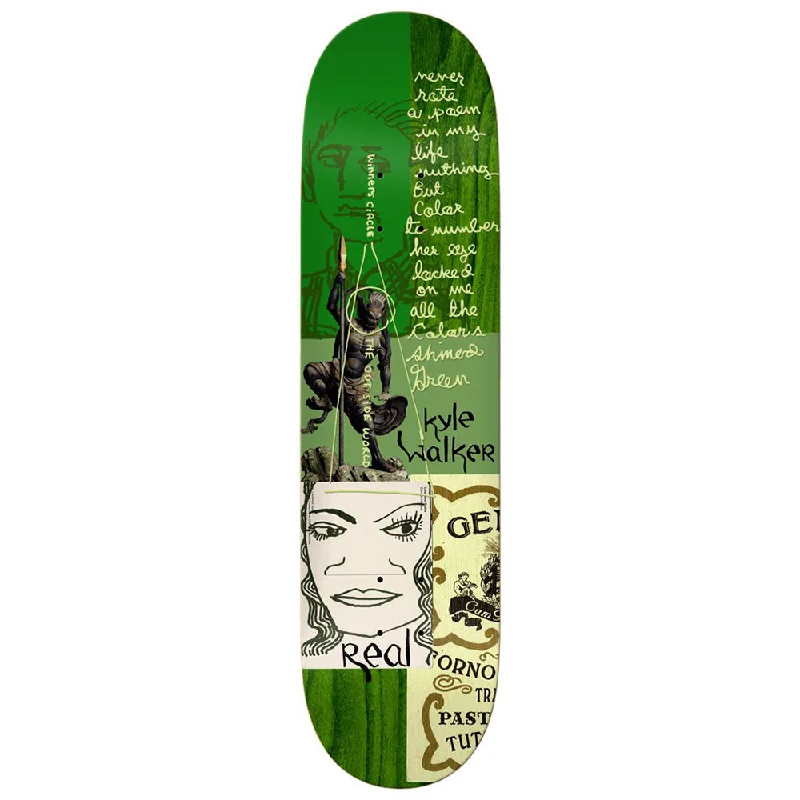 Custom Skateboard Deck for Park Riders Seeking High Flex-Real Kyle Postcards From Mark 8.38 - Skateboard Deck