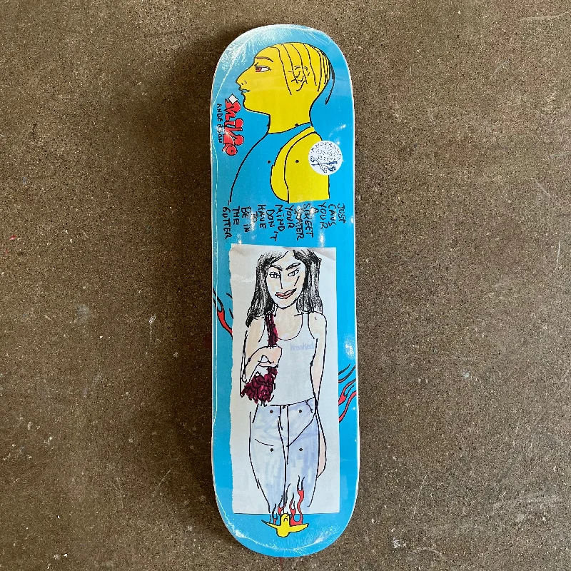 Custom Skateboard Deck with Smooth Tail for Street Skating-KROOKED MANDERSON JUST CAUSE 8.3" DECK