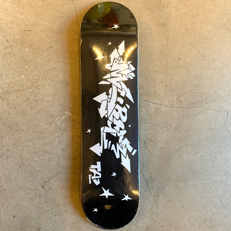 Custom Skateboard Deck with Perfect Nose-Tail Balance-[TAZ TOKYO] TAZ/SAL TADASHI MUROI MODEL BLACK - 7.75”