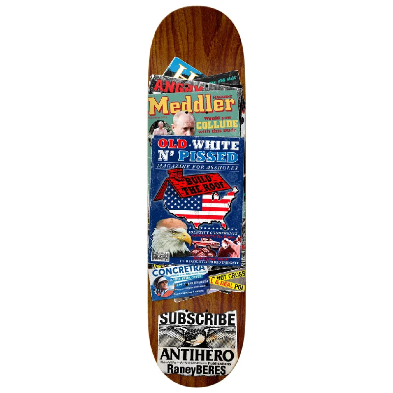 Custom Skateboard Deck for Lightweight and Fast Maneuvering-Antihero Beres Back Issues 8.25 - Skateboard Deck