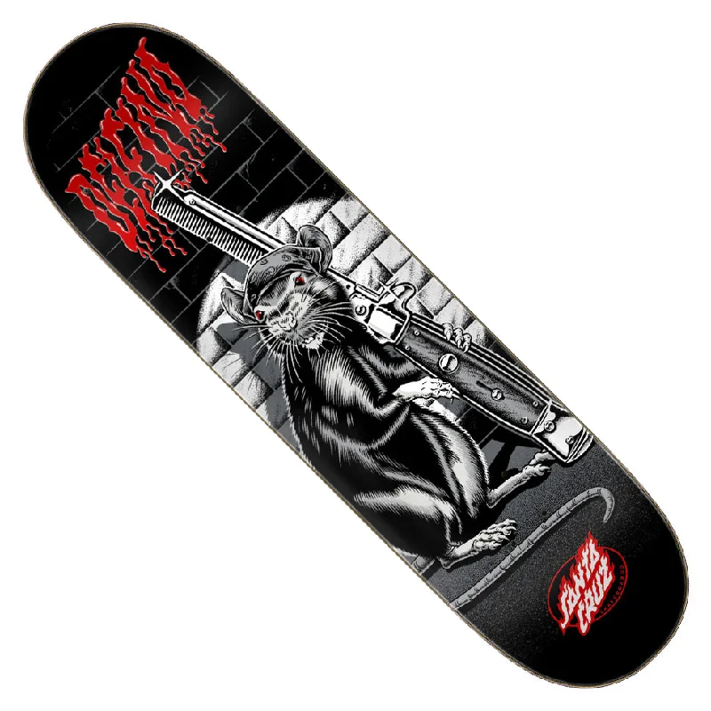 Custom Skateboard Deck with High-Flex Technology-Santa Cruz Fabiana Delfino Skate Rat Deck