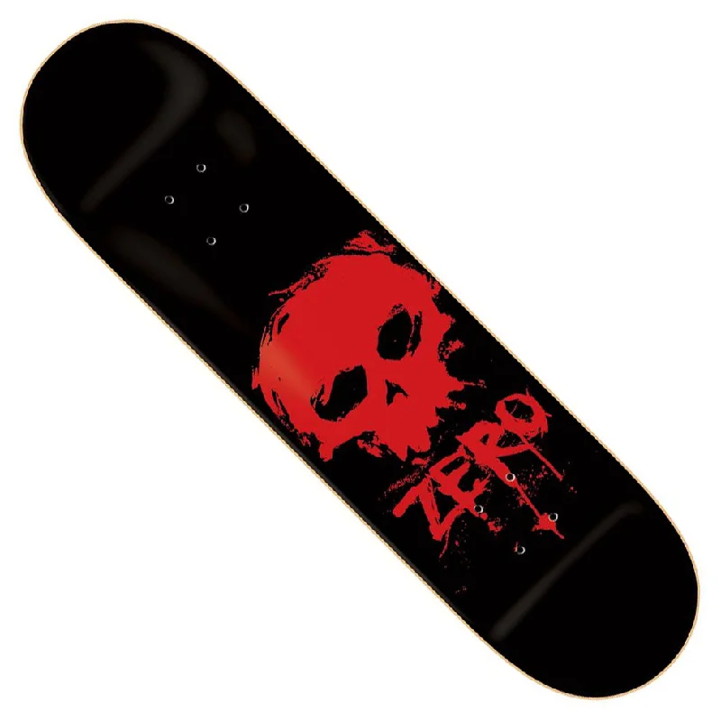 Custom Skateboard Deck with Multi-Layer Construction-Zero OG Blood Skull Deck