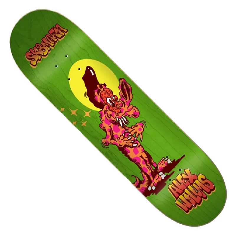 Custom Skateboard Deck for Improved Tail Whips-Sk8Mafia Strick9 Willms Deck