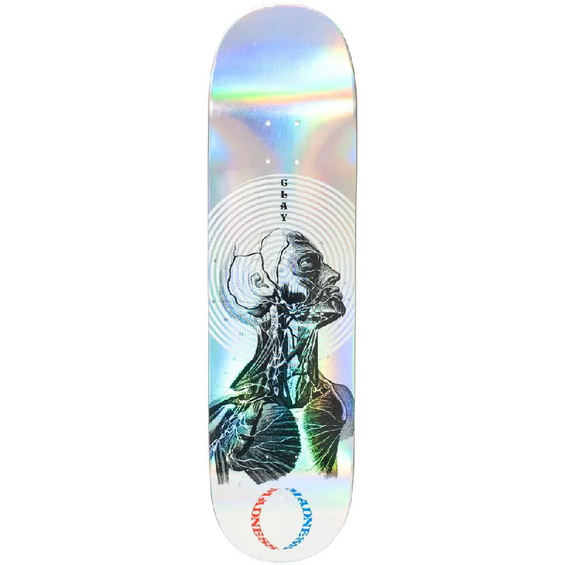 Custom Skateboard Deck for Increased Durability and Strength-Madness Clay Kreiner Holographic Inside Out Impact Light 8.25 - Skateboard Deck