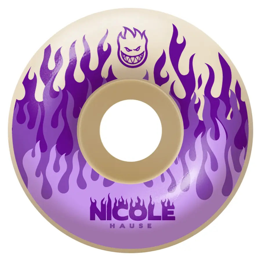 Custom Skateboard Wheels for Street Skating-Spitfire Formula Four 99a Hause Kitted Radial Skateboard Wheels