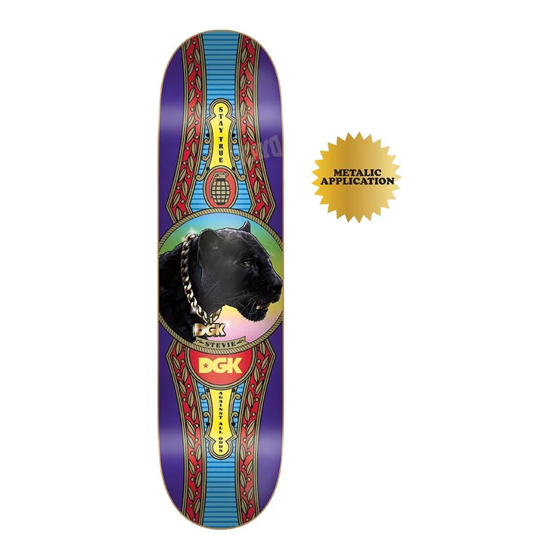 Custom Skateboard Deck for Ultimate Street and Park Control-DGK Royal Legion Williams 7.9 - Skateboard Deck