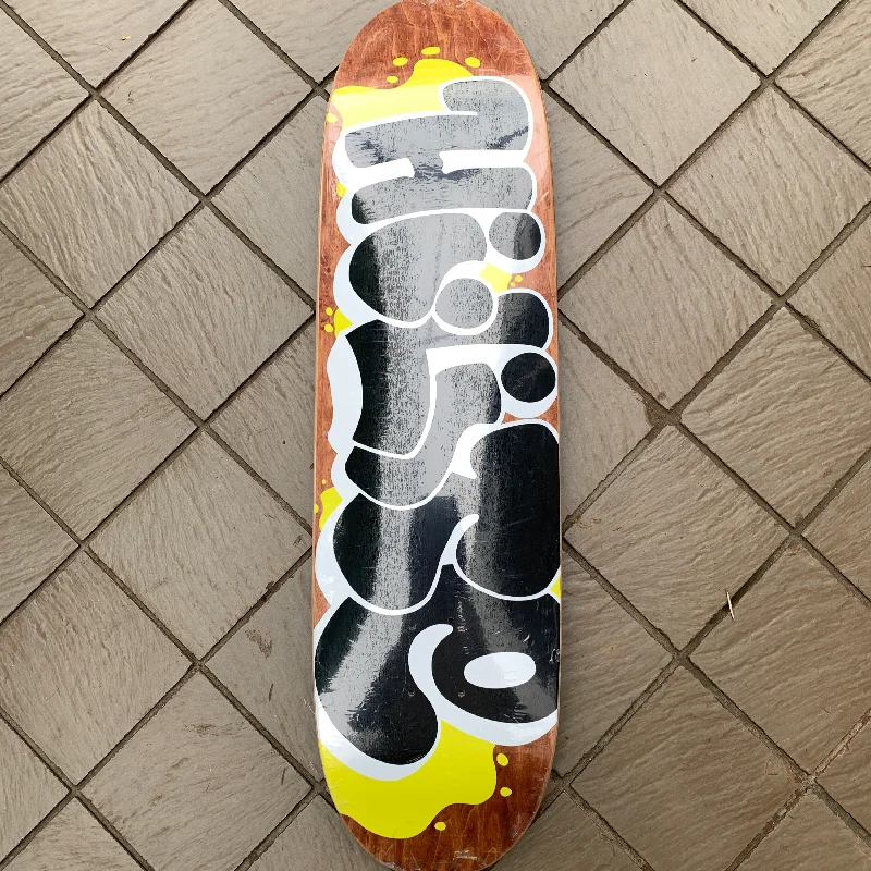 Custom Skateboard Deck for Maximum Carving Control-[hi-lite] LETTER DECK DESIGN BY CULT - 8.5"