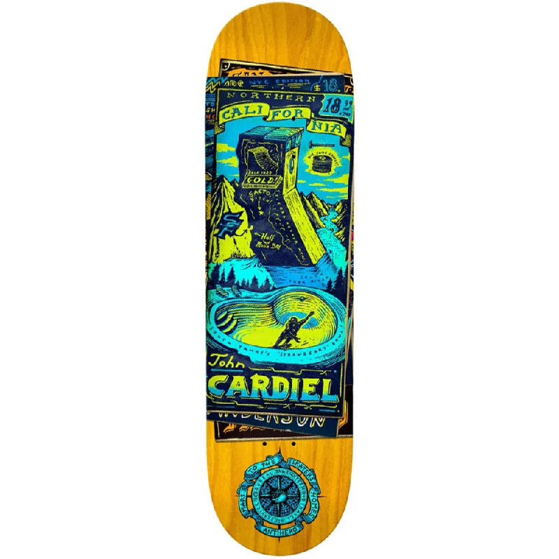 Custom Skateboard Deck for Trick Performance-Antihero Cardiel Maps To The Skater Homes 8.62 - Skateboard Deck