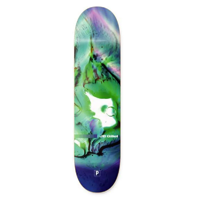 Custom Skateboard Deck with Extra-Wide Profile for Better Balance-Primitive Gillet Oil Drop 8.125 - Skateboard Deck