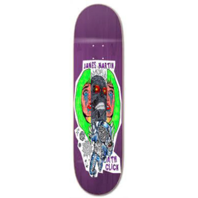 Custom Skateboard Deck with Extra Durability for Heavy Use-ATM James Martin Terminator 8.5 - Skateboard Deck