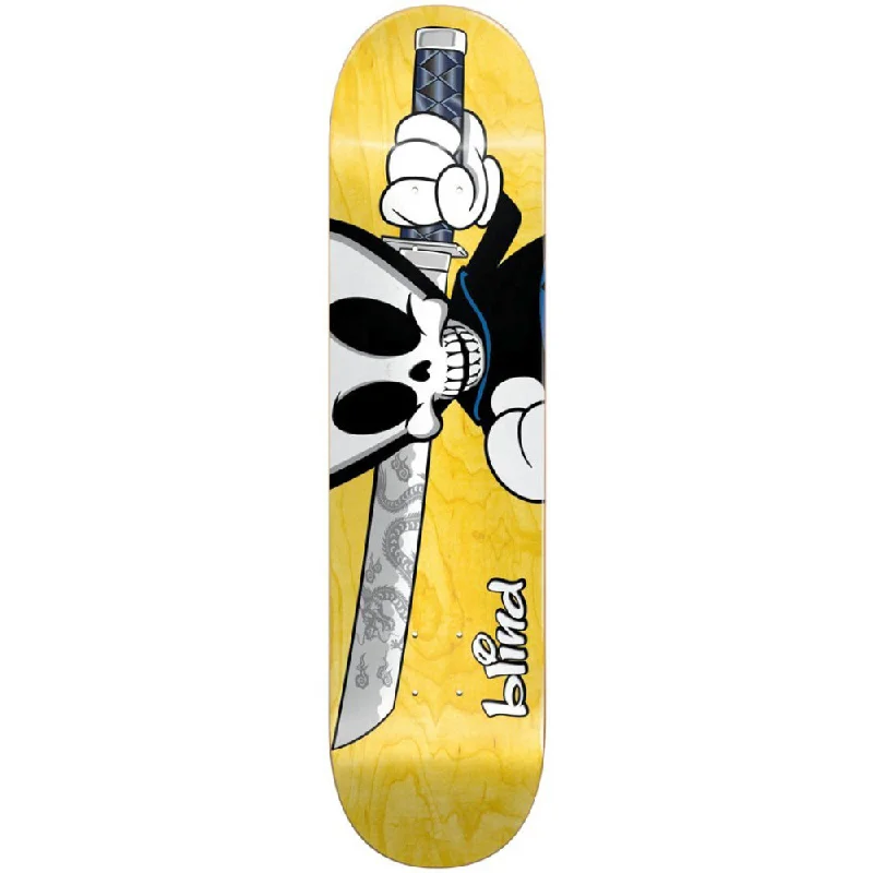 Custom Skateboard Deck with Extra Flexibility-Blind Sora Reaper Character R7 8.125 - Skateboard Deck