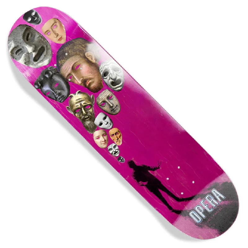 Custom Skateboard Deck for Ultimate Control in Park-Opera Jack Fardell Head Case EX7 Deck