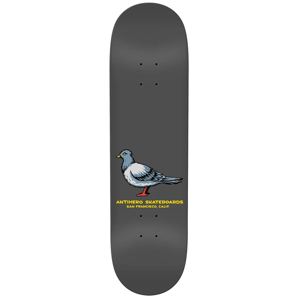 Custom Skateboard Deck with Easy Transition Between Tricks-Anti Hero Skateboards Team Pigeon Deck 8.25