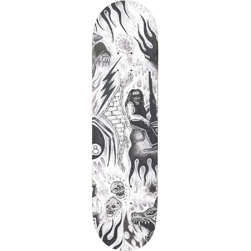 Custom Skateboard Deck with Easy Transition Between Tricks-Baker JC Tryptic 8.25 - Skateboard Deck