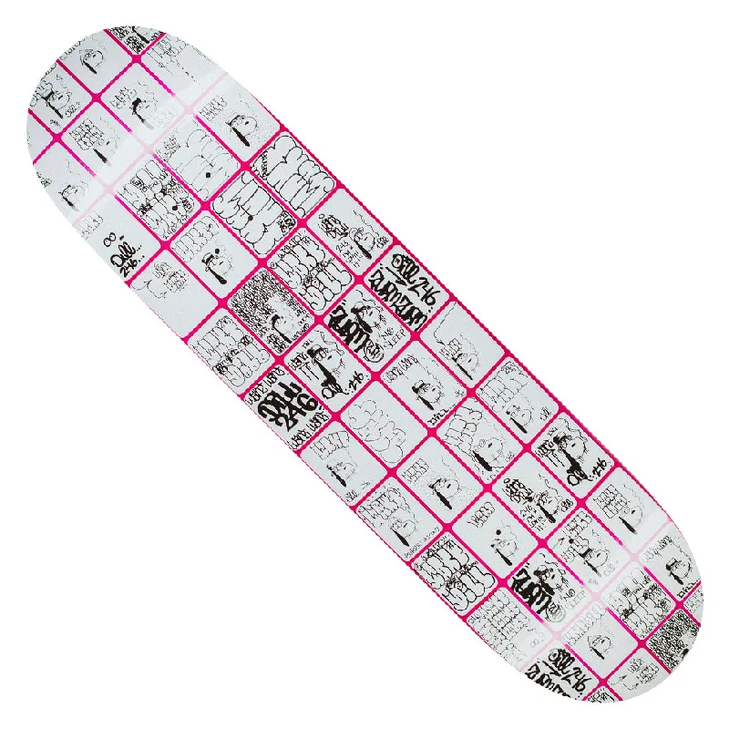 Custom Skateboard Deck with Specialized Tail Design-Fucking Awesome Jason Dill Wanto Stickers 2024 Deck