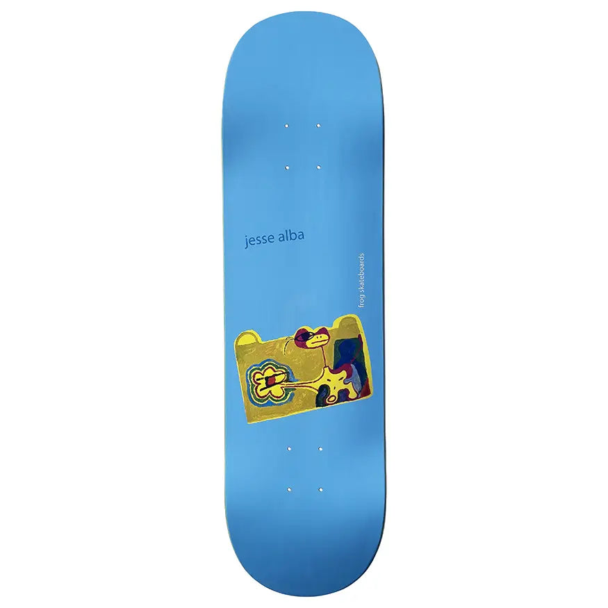 Custom Skateboard Deck for Aggressive Street Jumps-Frog Skateboards Jesse Painting Deck 8.38