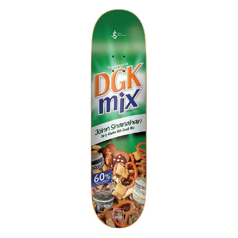 Custom Skateboard Deck for Extreme Street Skating-DGK Ghetto Snacks Shanahan 8.06 - Skateboard Deck