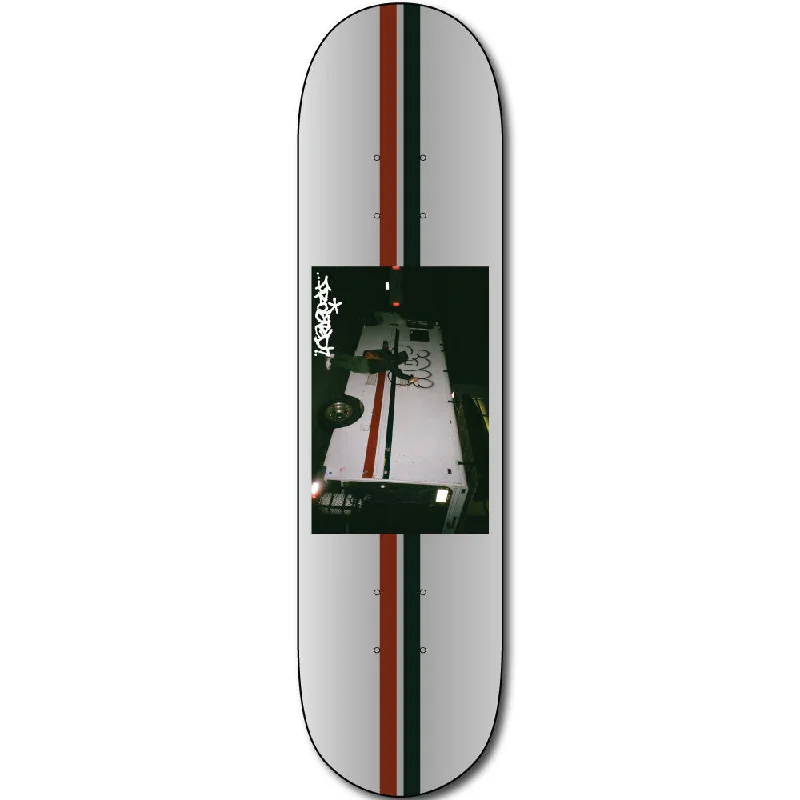 Custom Skateboard Deck for Fast-Riding Downhill Trails-Frosted Night Mission 8.75 - Skateboard Deck