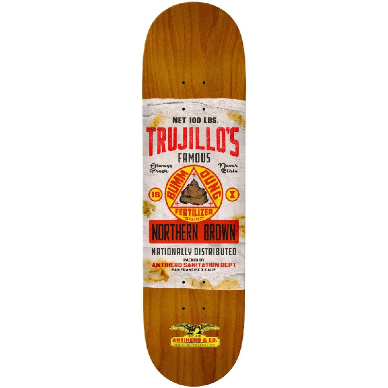 Custom Skateboard Deck with High-Quality Ply Construction-Antihero Trujillo General Mercantile 8.5 - Skateboard Deck