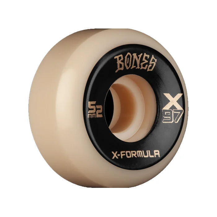 Custom Skateboard Wheels for Soft Rides on Rough Pavement-Bones X97 - V5