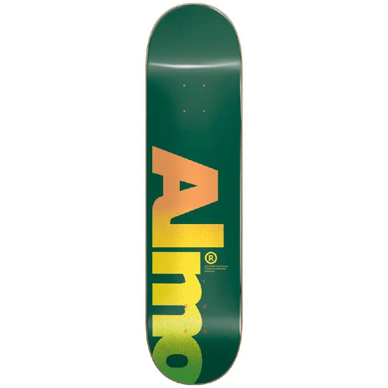 Custom Skateboard Deck with Lightweight Wood Core-Almost Fall Off Logo HYB Green 8.25 - Skateboard Deck