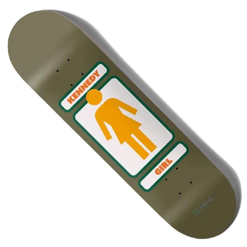 Custom Skateboard Deck with Performance-Boosting Design-Girl Cory Kennedy 93 Naturals Deck