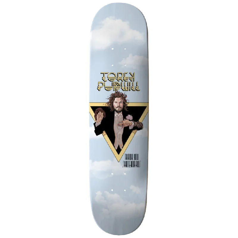 Custom Skateboard Deck with Enhanced Shock Absorption-Thank You Torey Pudwill Nightmare 8.38 - Skateboard Deck