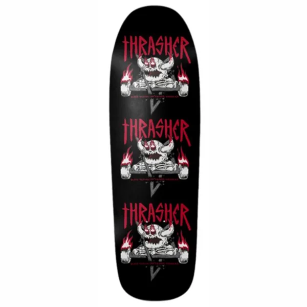 Custom Skateboard Deck with Ultra-Light Construction-Toy Machine - Thrasher Monster-Gram 9.5" Skateboard Deck