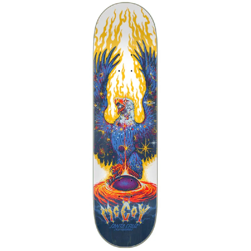 Custom Skateboard Deck with High-Density Wood Core-Santa Cruz VX McCoy Cosmic Eagle 8.25 - Skateboard Deck