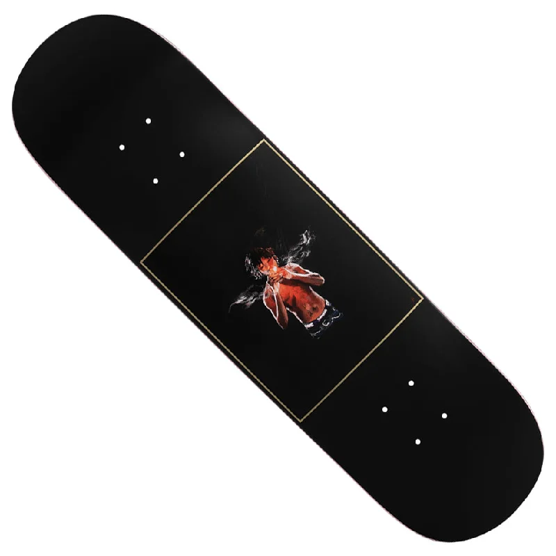 Custom Skateboard Deck with Flexible Wood for a Smooth Ride-Violet Kader Sylla In The Essence Deck