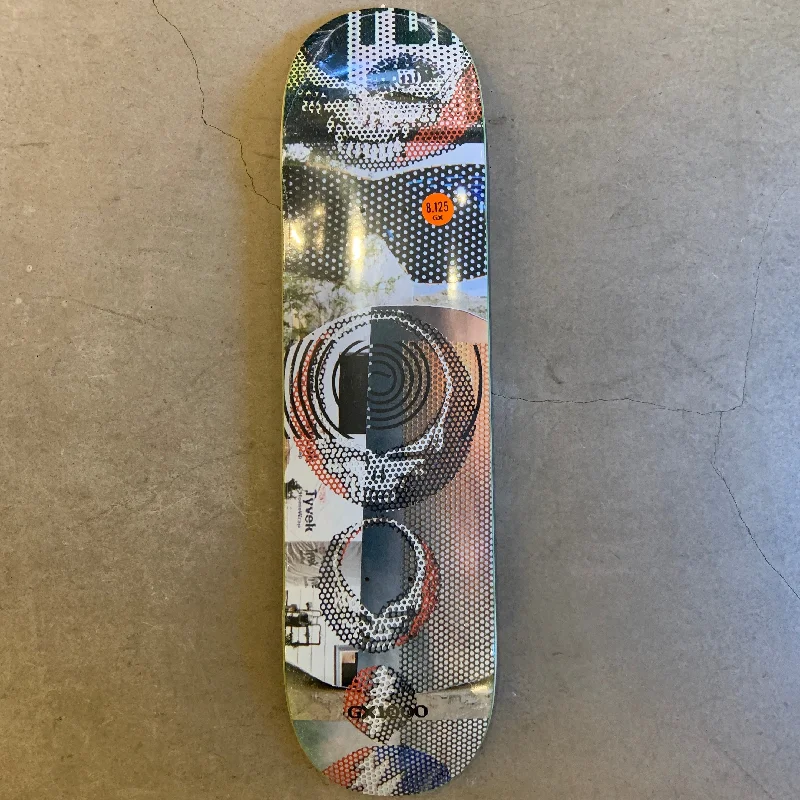 Custom Skateboard Deck for High-Pop Skating Styles-[GX1000] FBI - 8.125"