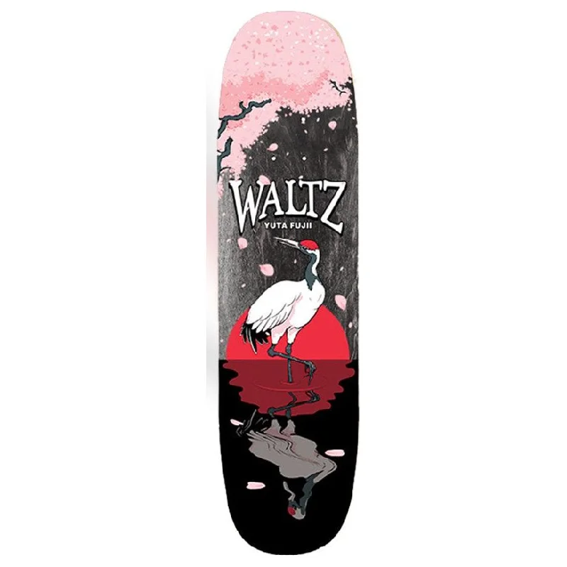 Custom Skateboard Deck for Speed and Control on Ramps-WALTZ SKATEBOARDS YUTA FUJII PRO 7.75 WIDE INCH FREE STYLE SKATEBOARD DECK