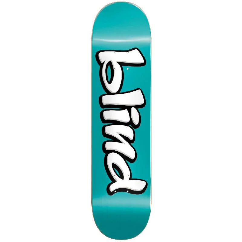 Custom Skateboard Deck for Ultimate Control in Park-Blind Vintage Blind Logo RHM Teal 7.75 - Skateboard Deck