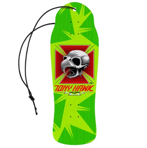 Custom Skateboard Deck with Enhanced Deck Pop-*LIMITED* Powell Peralta Bones Brigade Series 15 TONY HAWK Air Freshener