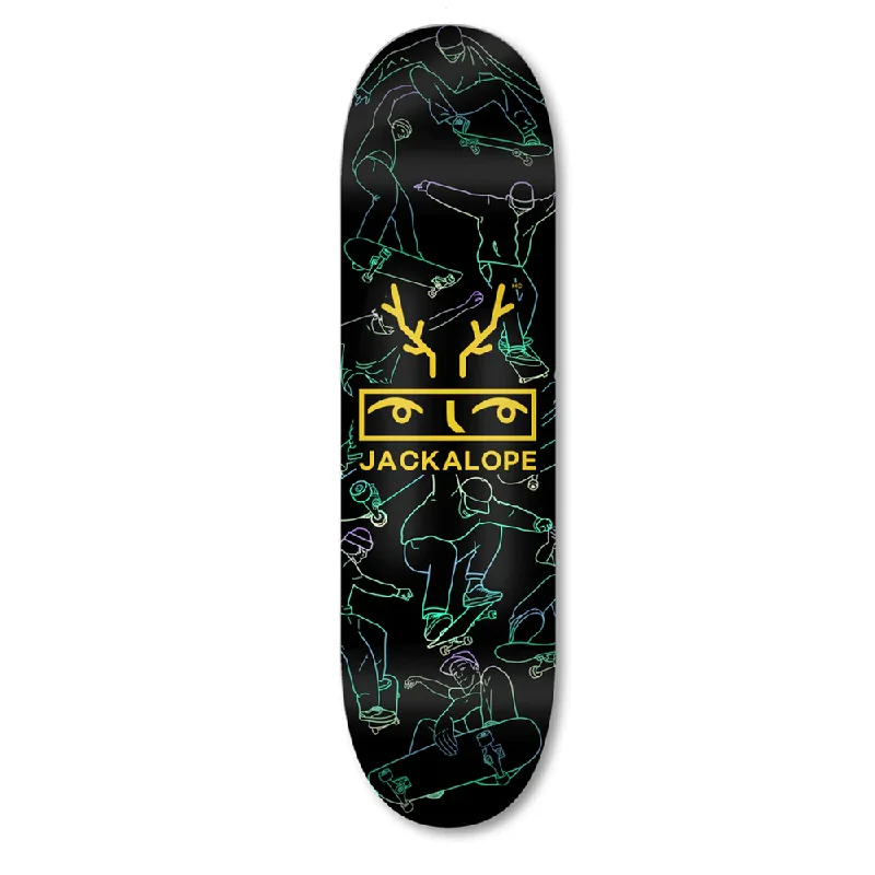 Custom Skateboard Deck with High-Speed Control and Stability-HEH X Jackalope - Skateboard Deck