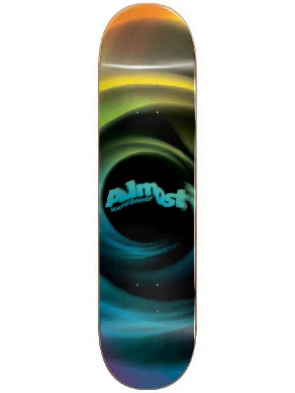 Custom Skateboard Deck with Custom Grip Tape-Almost Smear Yellow Blue 8.0 - Skatebaord Deck